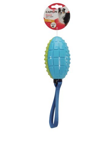 Rugby ball with a whistle and handle, 26cm, AD050/Q