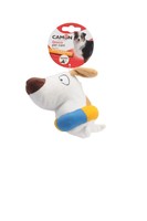 Rotaļlieta suns ar pīkstuli, AH007, 14cm