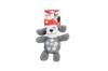 Toy dog with rubber ball and squeaker, AH421, 25cm