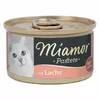 Miamor Pastete konservi kaķiem - pastēte ar lasi 85g