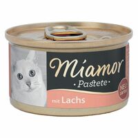 Miamor Pâté for cats - pâté with salmon 85g