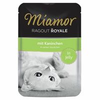 Miamor Ragout Royale cat food with rabbit in jelly 100g