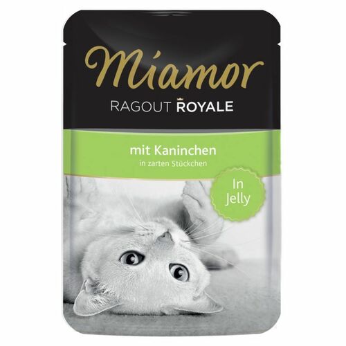 Miamor Ragout Royale cat food with rabbit in jelly 100g