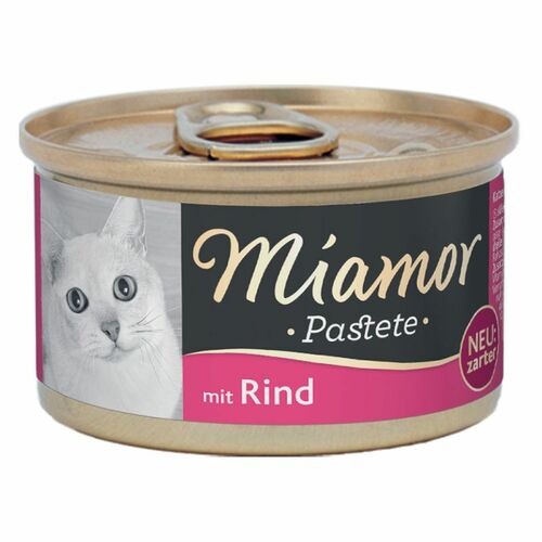 Miamor Pâté for cats - beef pâté 85g