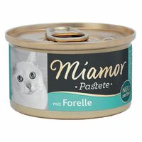 Miamor Pâté for cats - pâté with trout 85g