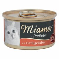 Miamor Pâté for cats - pâté with chicken and liver 85g