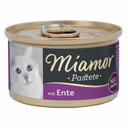 Miamor Pâté for cats - duck pâté 85g