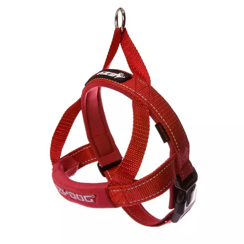 EzyDog Quick Fit Harness Red S