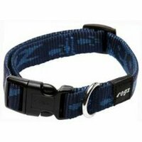 Rogz dog collar blue, L