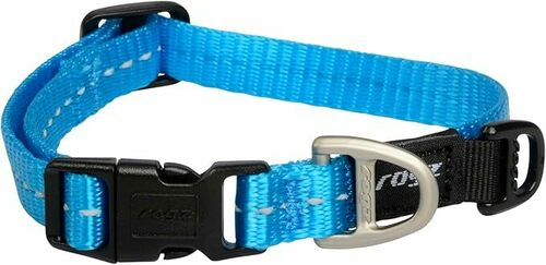 Rogz dog collar light blue, XS