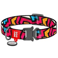 Wau Dog "Graffiti" dog collar, XS (23-35CM)