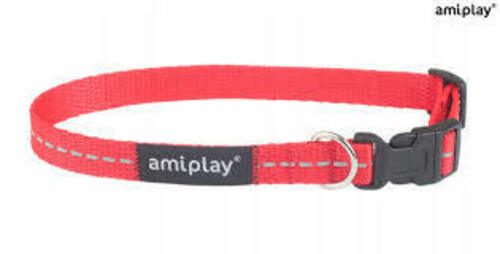 AmiPlay reflective dog collar, M (25-40CM)