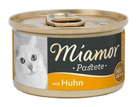 Miamor Pastete konservi kaķiem - pastēte ar vistu 85g