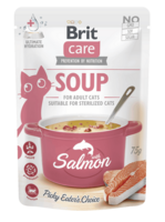 Brit Care Cat soup with salmon 75g