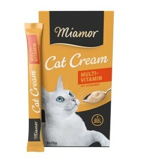 Miamor Cat Cream Multi-Vitamin- gardums kaķiem imūnsistēmas atbalstam 6x15g