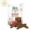 Brit Jerky Beef Real Fillets Snack 80g kārums suņiem