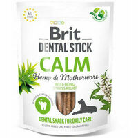 Brit Dental Stick Calm Hemp & Motherwort treat for dogs 7pcs/251g