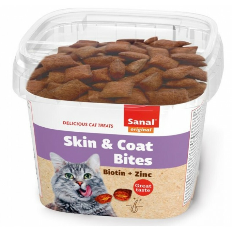 Sanal Skin & Coat Bits 75g - spilventiņi ar pildījumu kažoka un ādas veselībai