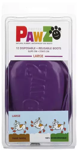 PAWZ - rubber boots for dogs, size L, 1PC
