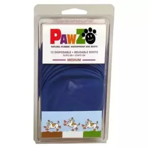 PAWZ - rubber boots for dogs, size M, 1 piece