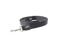 BUSTER Neoprene leash, black, M, width 20 mm, length 180 cm