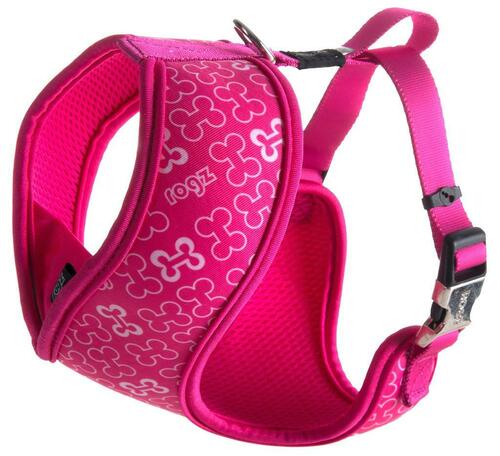 Rogz harness pink, M (39-52CM)