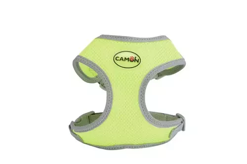 Camon Chest Harness Fluo with double adjustment. neon yellow (neck 32-37, chest 33-46)