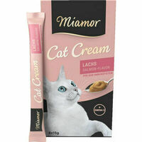 Miamor Salmon Cream - gourmet cat food with salmon and Omega3 15g