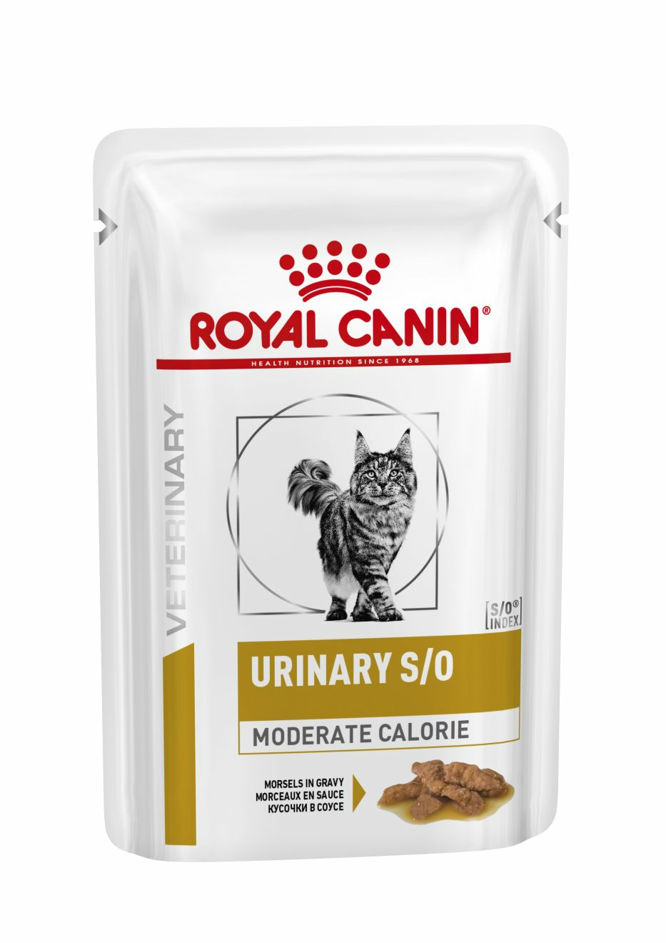VHN Cat Urinary S/O Moderate Calorie Gravy 12x85 g