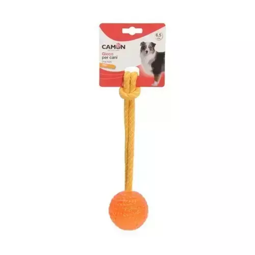 Camon TPR bouncy ball for dogs 6.5 cm