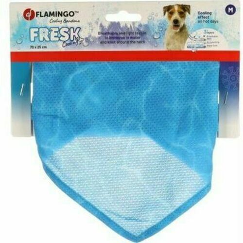 Flamingo FRESK cooling neck strap M BLUE 70x25cm