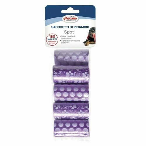 Izkārnījumu savākšanas maisiņi SPOT PURPLE 9X20gb 27,5x30,5cm