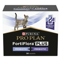 Pro Plan Plus FortiFlora Feline ar probiotikām un prebiotiku, 1,5 g