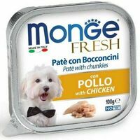 MONGE DOG PATE FRESH CHICKEN 100G