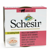 Schesir vistas fileja un garneles buljonā 70g