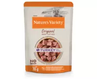 Konservi kaķiem ar tītaru 70g - Nature's Variety Cat Original Turkey