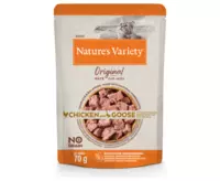 Konservi kaķiem ar vistu un zosi   Nature's Variety Cat Original  70g Chicken with Goose