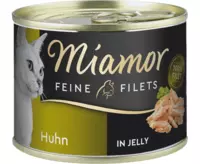 Konservi kaķiem – Miamor Feine Filet Chicken in Poultry Jelly, 100 g