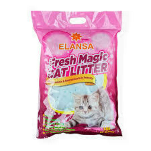 ELANSA FRESH MAGIC CAT LITTER 10L - silikona smiltis kaķu tualetēm