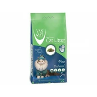 VAN CAT Pine - cementējošas smiltis kaķu tualetei 5kg ar priežu aromātu