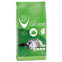 VAN CAT Compact Aloe Vera - clumping cat litter with aloe vera 5kg
