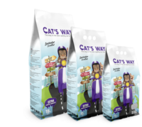 Cats way White Cat Litter Lavender 10l (8.5kg) - clumping litter with a gentle lavender scent