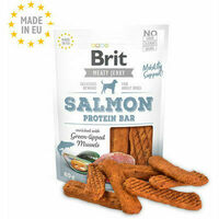 Brit Jerky Salmon Protein Bar Snack 80g kārums suņiem