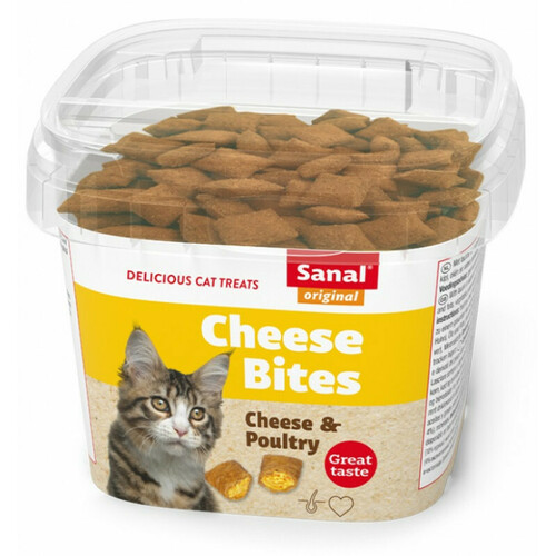 Sanal Cheese Bits 75g - spilventiņi ar siera pildījumu