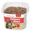 Sanal Salmon Bits 75g - spilventiņi ar laša pastētes pildījumu