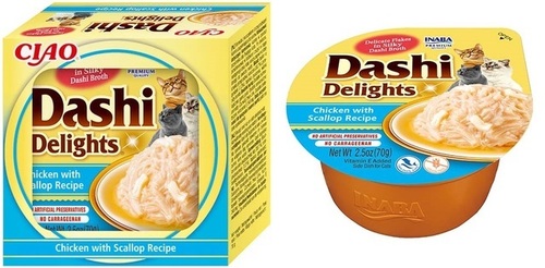 CHURU DASHI DELIGHTS CAT VIEW/COMB GL. 70G