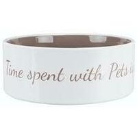 Ceramic bowl for cats Trixie 0.8L/ø16cm