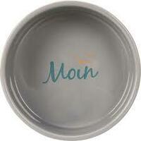 Ceramic bowl for cats Trixie 0.8L/ø16cm gray