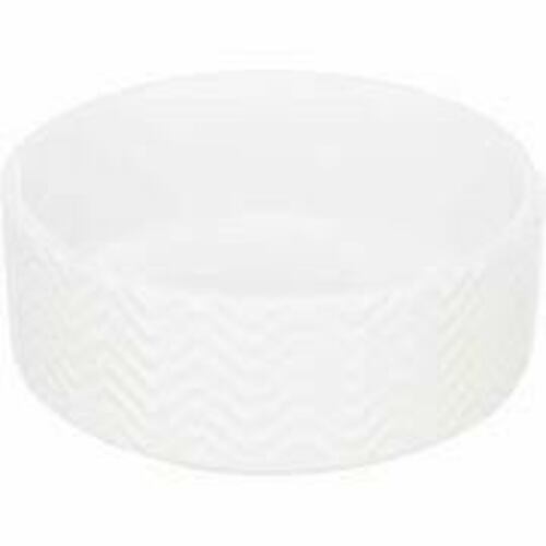 Trixie Pet Bowl, ceramic Bowl, 0.4 l/ø 13 cm, white