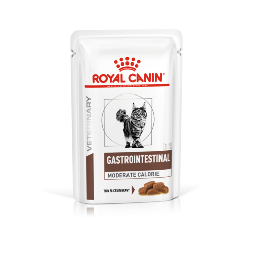 VHN GASTROINTESTINAL MODERATE CALORIE CAT WET 85g